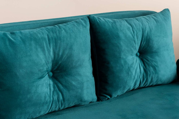 Atelier Del Sofa Cosmo Sofá-Cama de 2 Plazas Verde Petróleo Atelier Del Sofa Cosmo Sofá-Cama de 2 Plazas Verde Petróleo